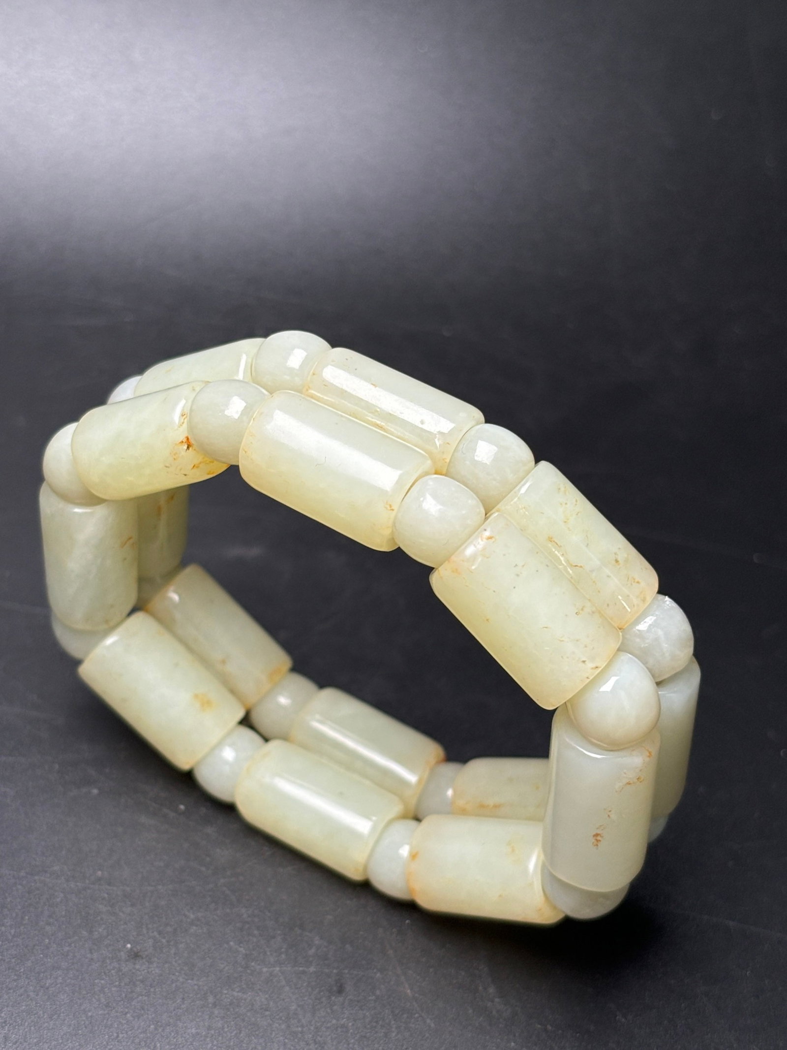 An Exquisite White Jade Bracelets - 7