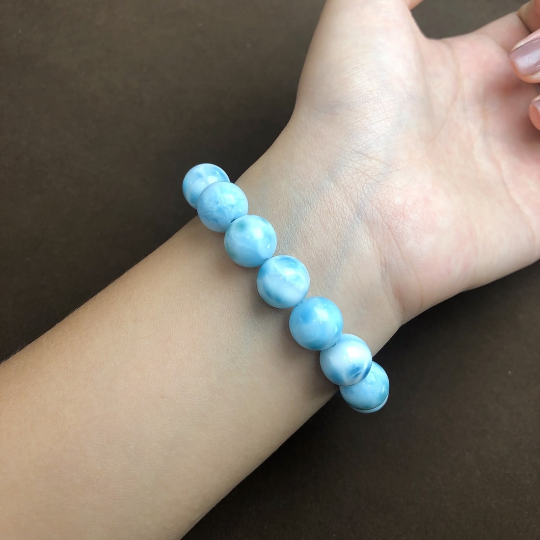 An Exquisite Larimar Bracelets - 5