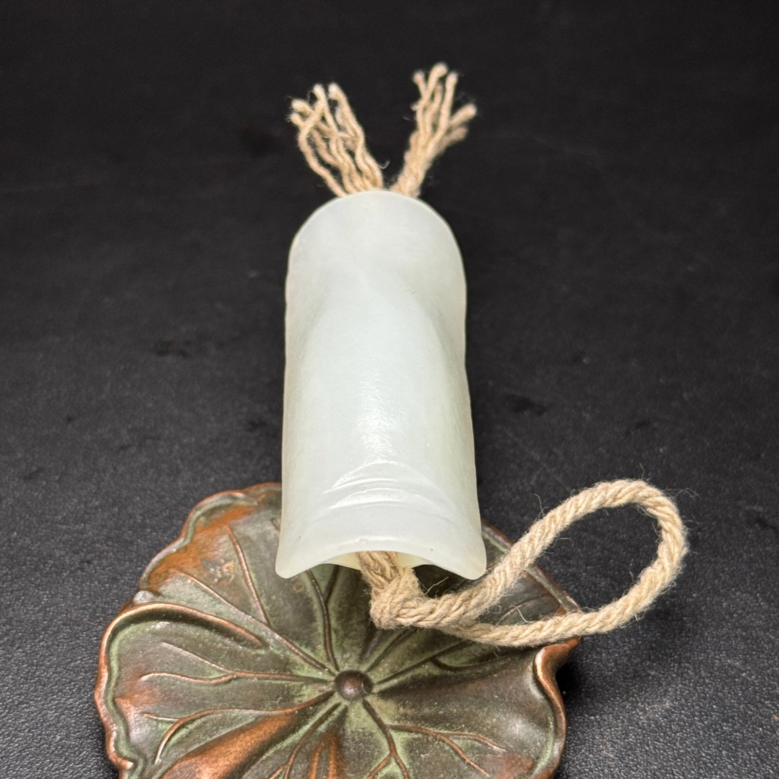 An Exquisite White Jade Turtle Shell Pendant - 5