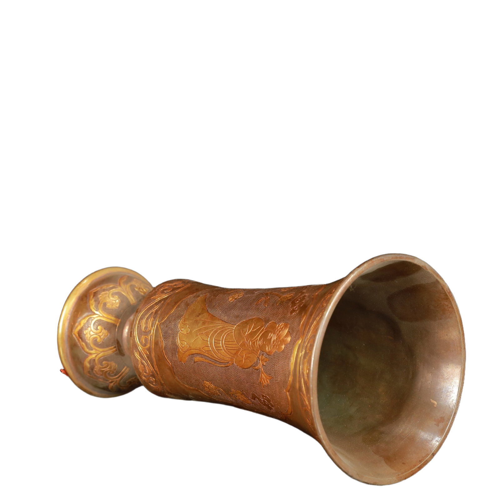 An Exquisite Gilt Silver Figure Pattern Cup - 9