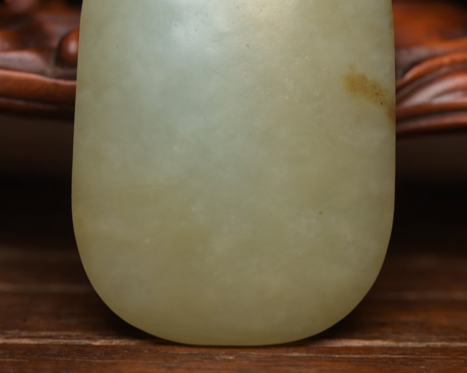 An Exquisite White Jade Turtle Shell Pendant - 9