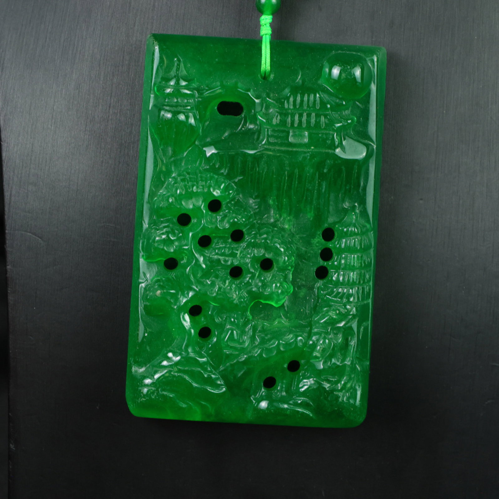 An Exquisite Landscape Pattern Pendant - 2