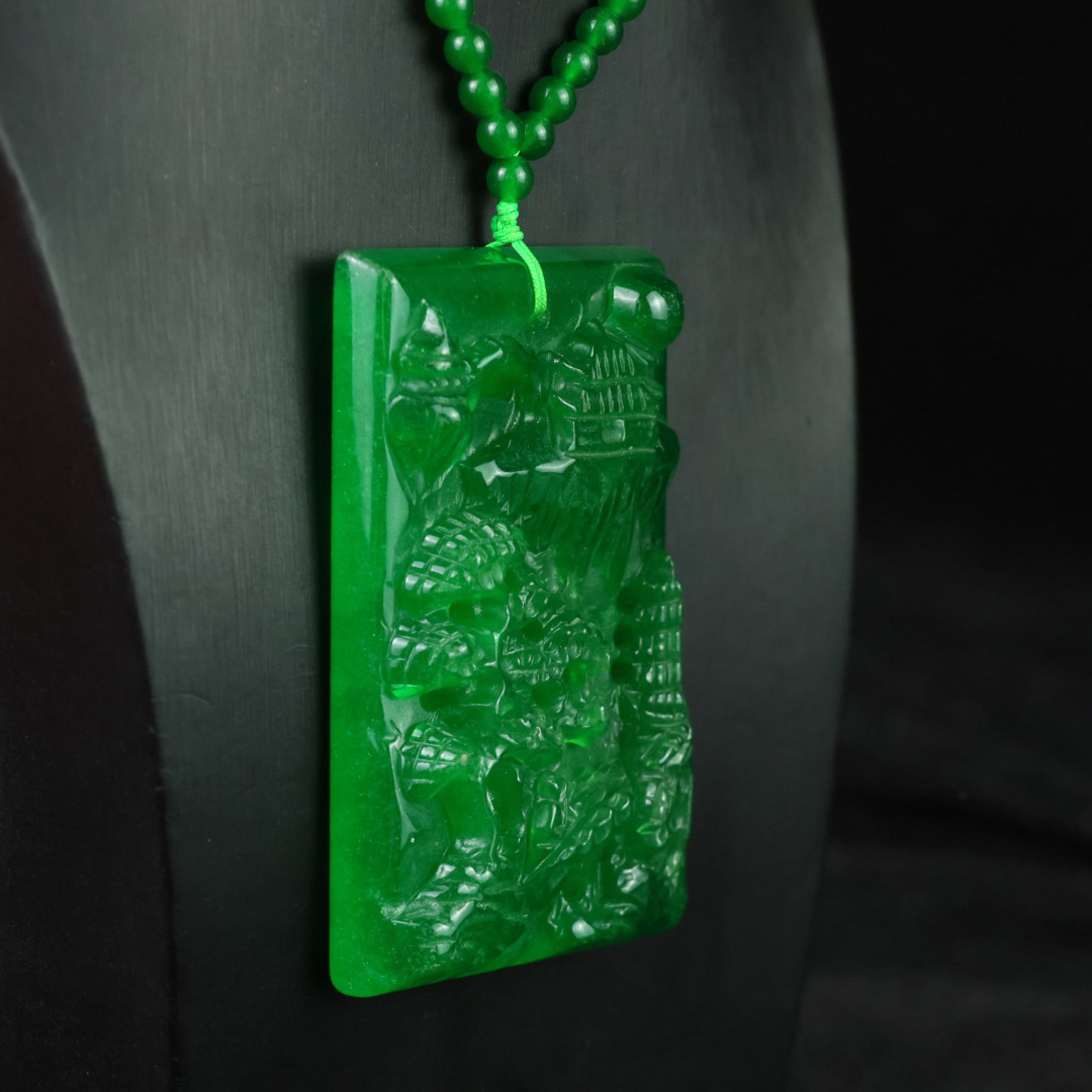 An Exquisite Landscape Pattern Pendant - 3