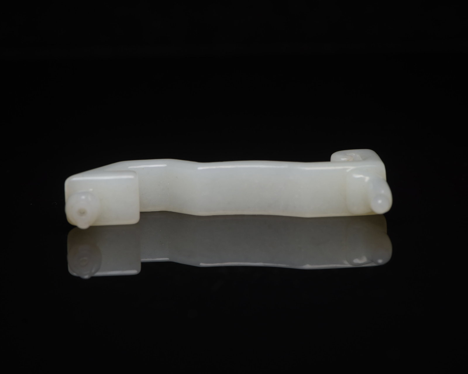 An Exquisite White Jade Figure Incense holder - 5