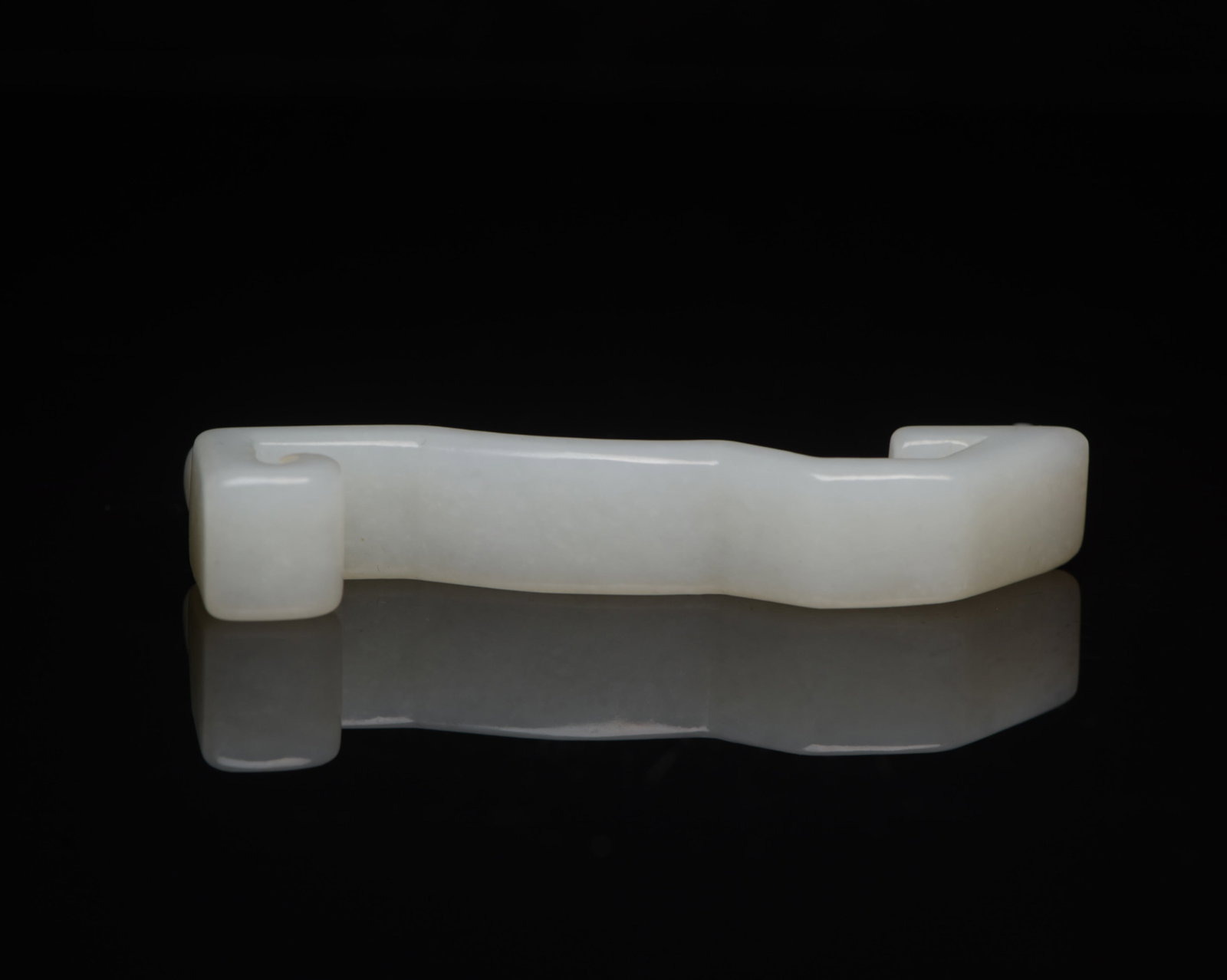 An Exquisite White Jade Figure Incense holder - 6