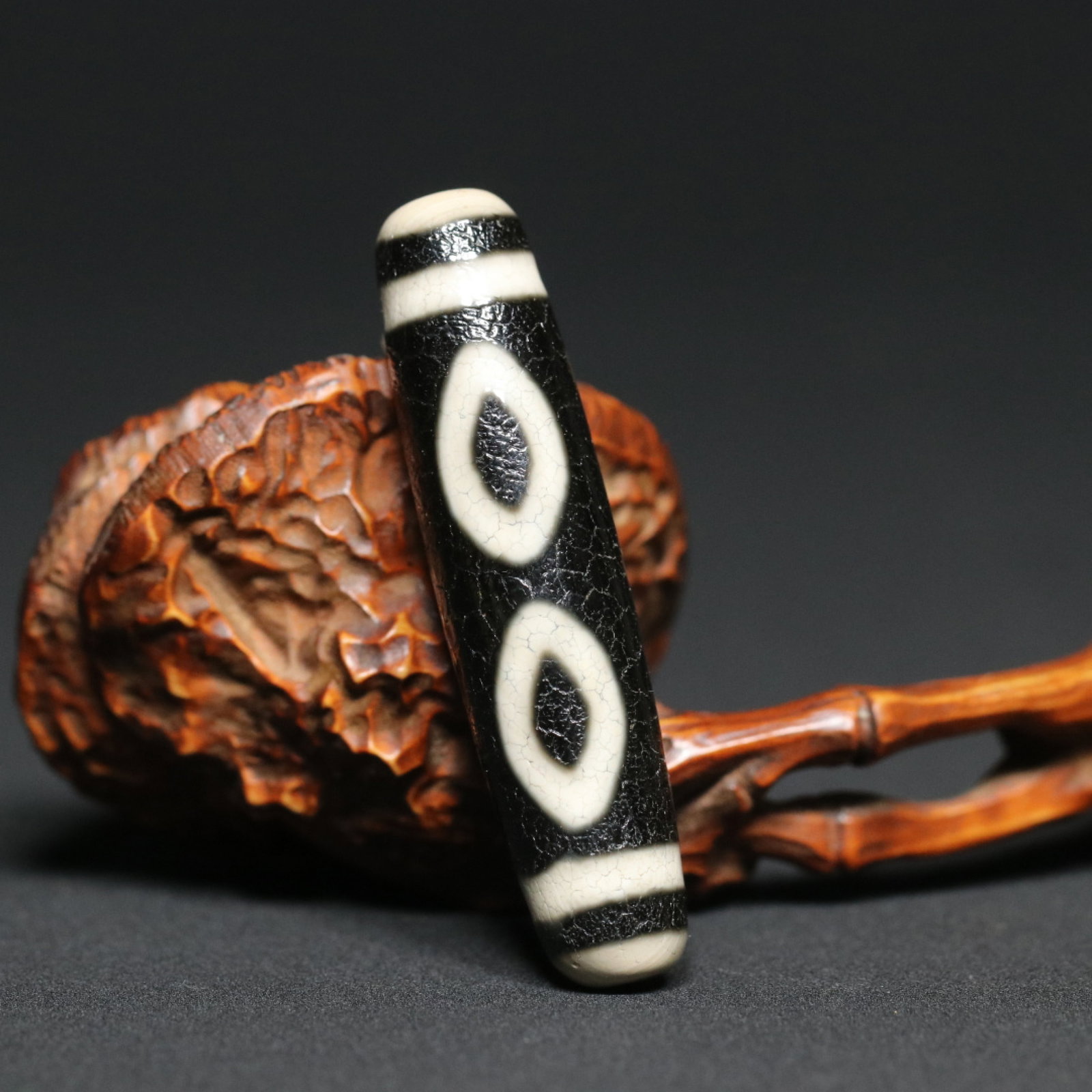 An Exquisite Dzi Bead Pendant - 3