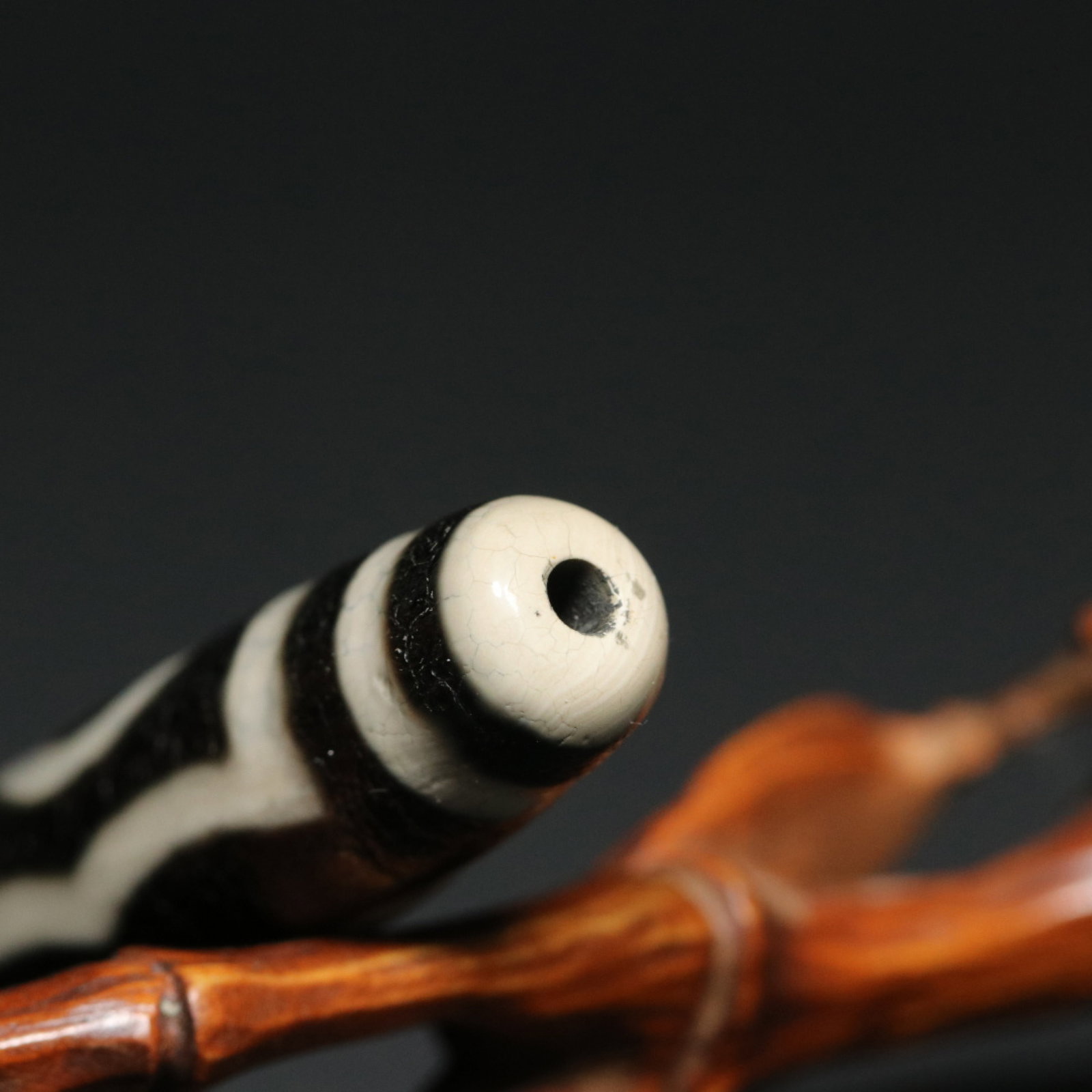 An Exquisite Dzi Bead Pendant - 5