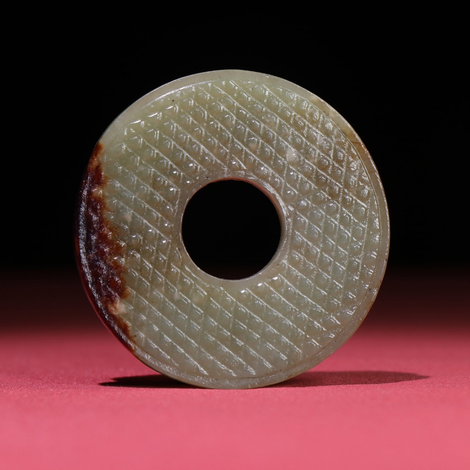 White Jade Chi-Dragon Pattern Pendant - 7
