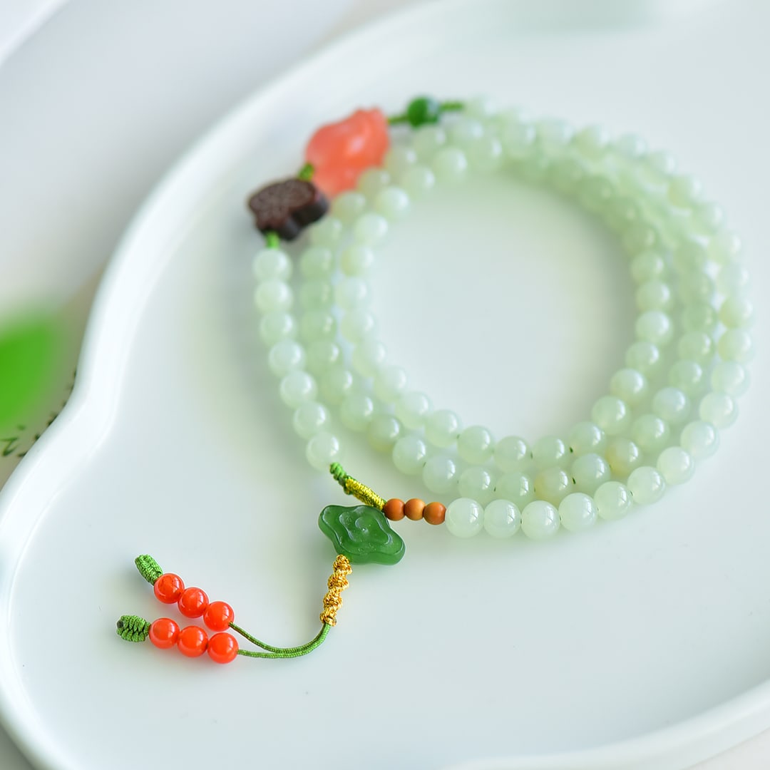 An Exquisite White Jade Bracelets - 3