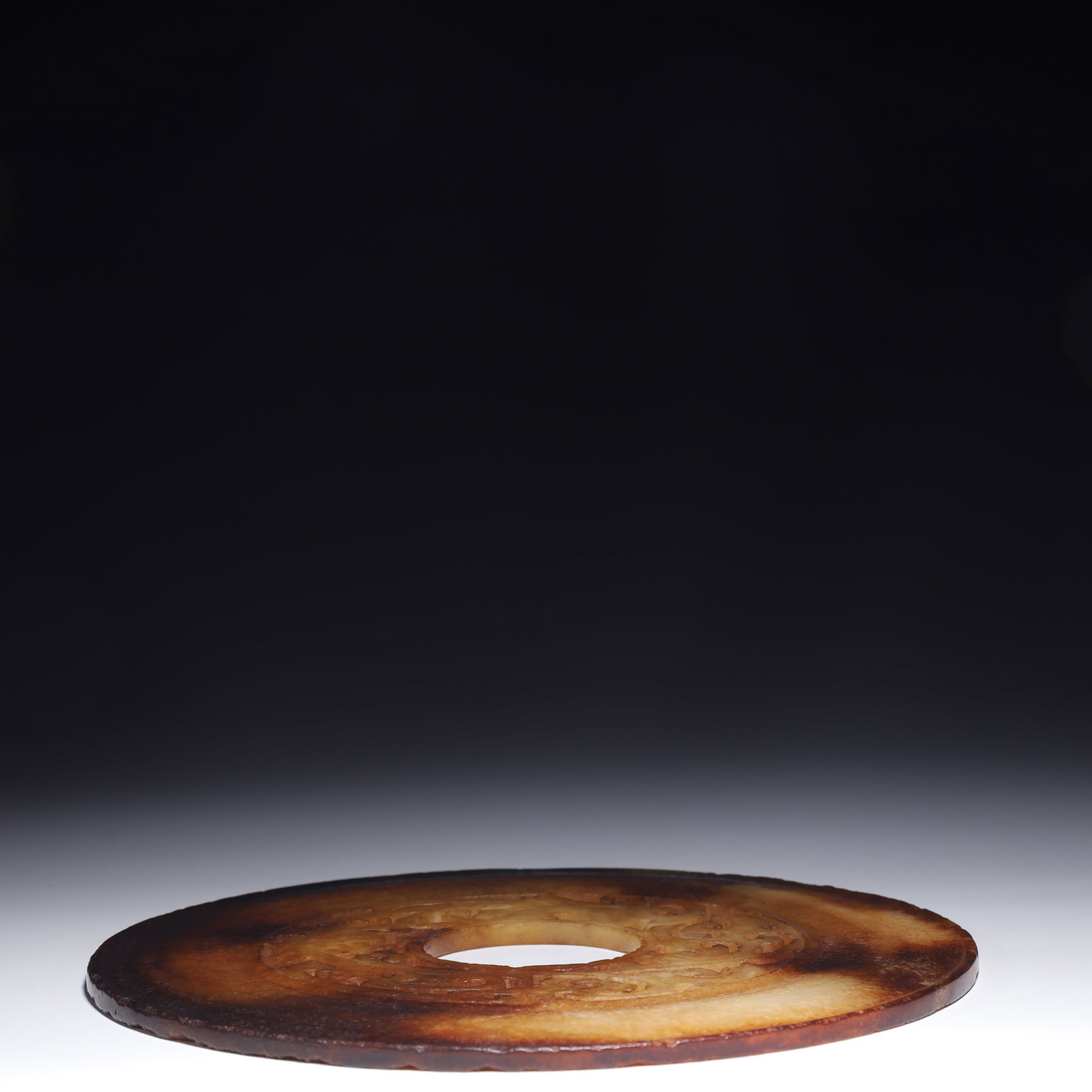 An Exquisite White Jade Dragon Pattern Pendant - 6