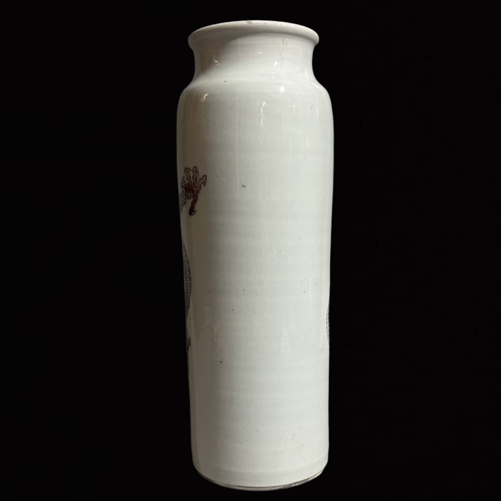An Exquisite Underglaze-Red Dragon Pattern Vase - 3