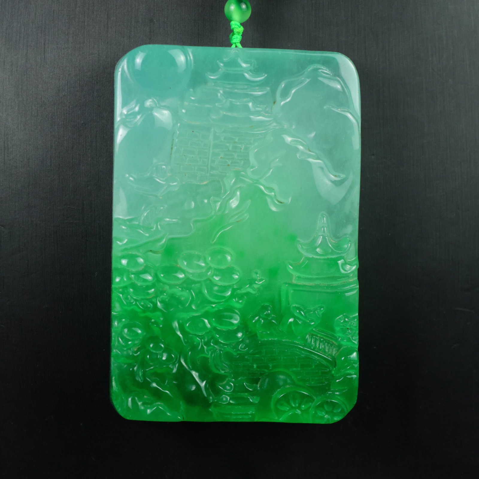 An Exquisite Landscape Pattern Pendant - 2