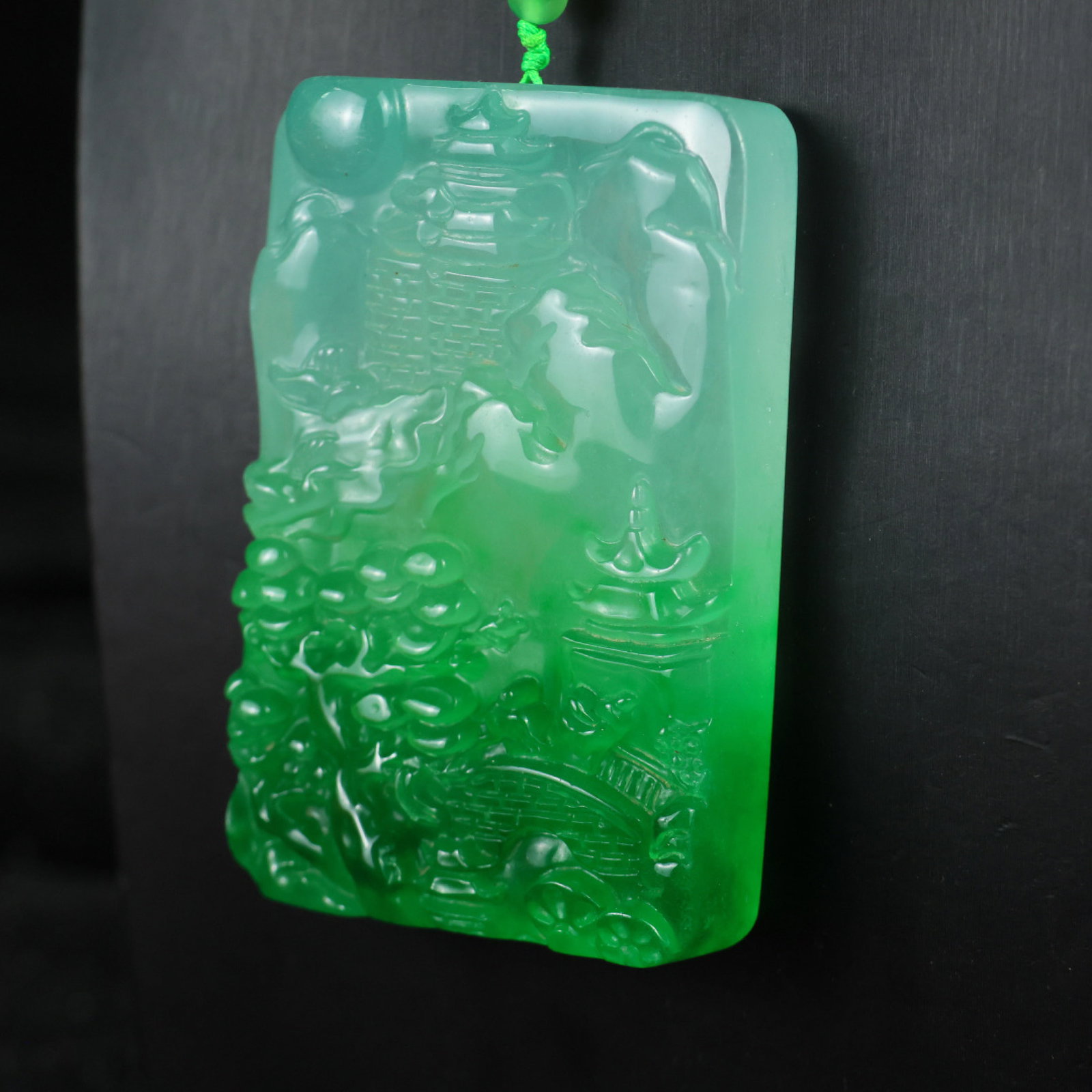 An Exquisite Landscape Pattern Pendant - 4