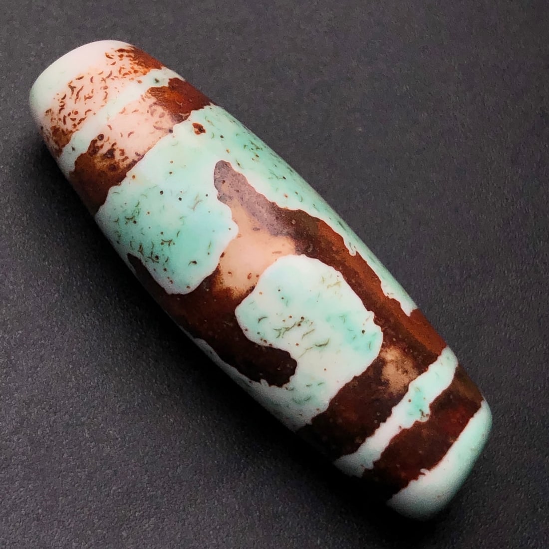 An Exquisite Dzi Bead Pendant - 5