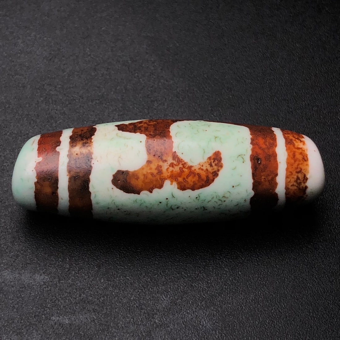 An Exquisite Dzi Bead Pendant - 7