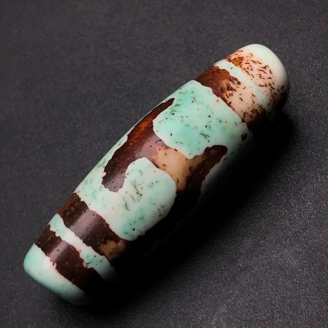 An Exquisite Dzi Bead Pendant - 8