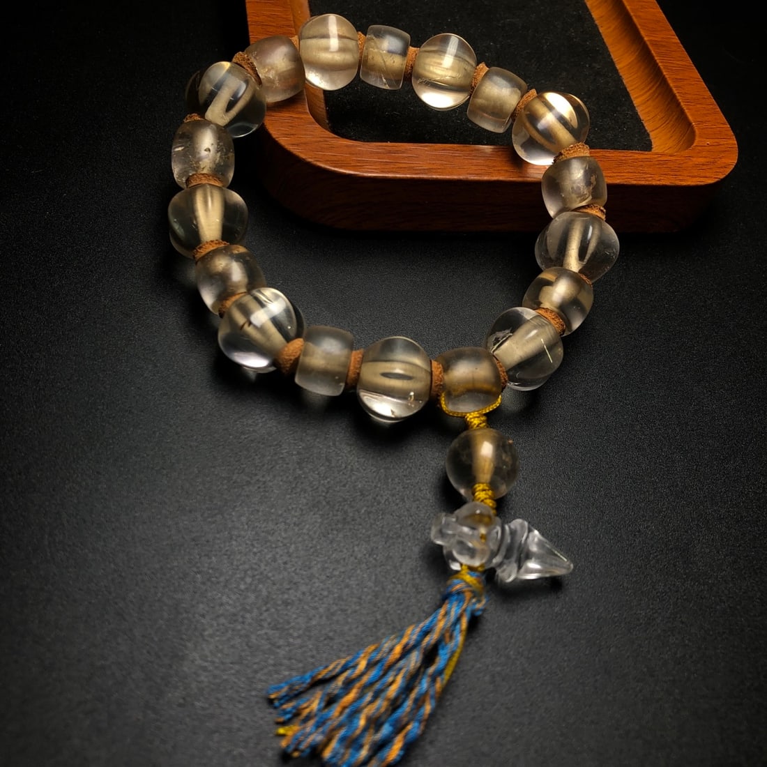 A Precious Crystal Bracelets: A Precious Crystal Bracelets,Size:13mmx11mm 水晶手串