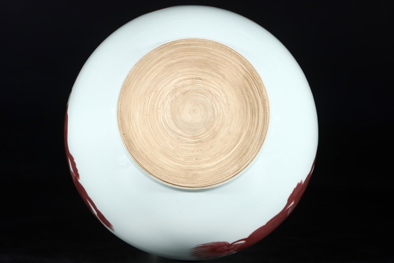 A Huge Underglaze-Red Auspicious Beast Pattern Vase - 9