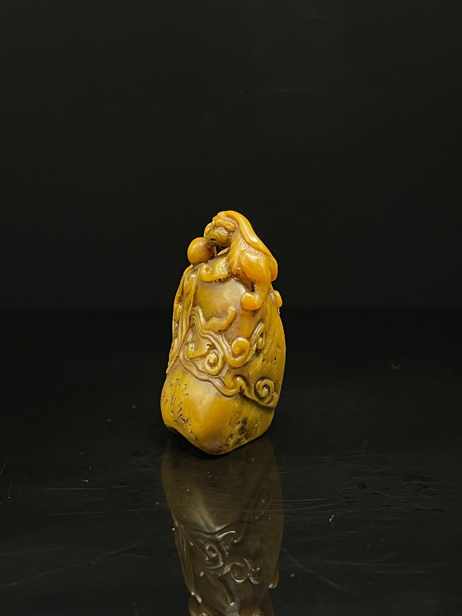 An Exquisite Shoushan Stone Chi-Tiger Pattern Seal - 5