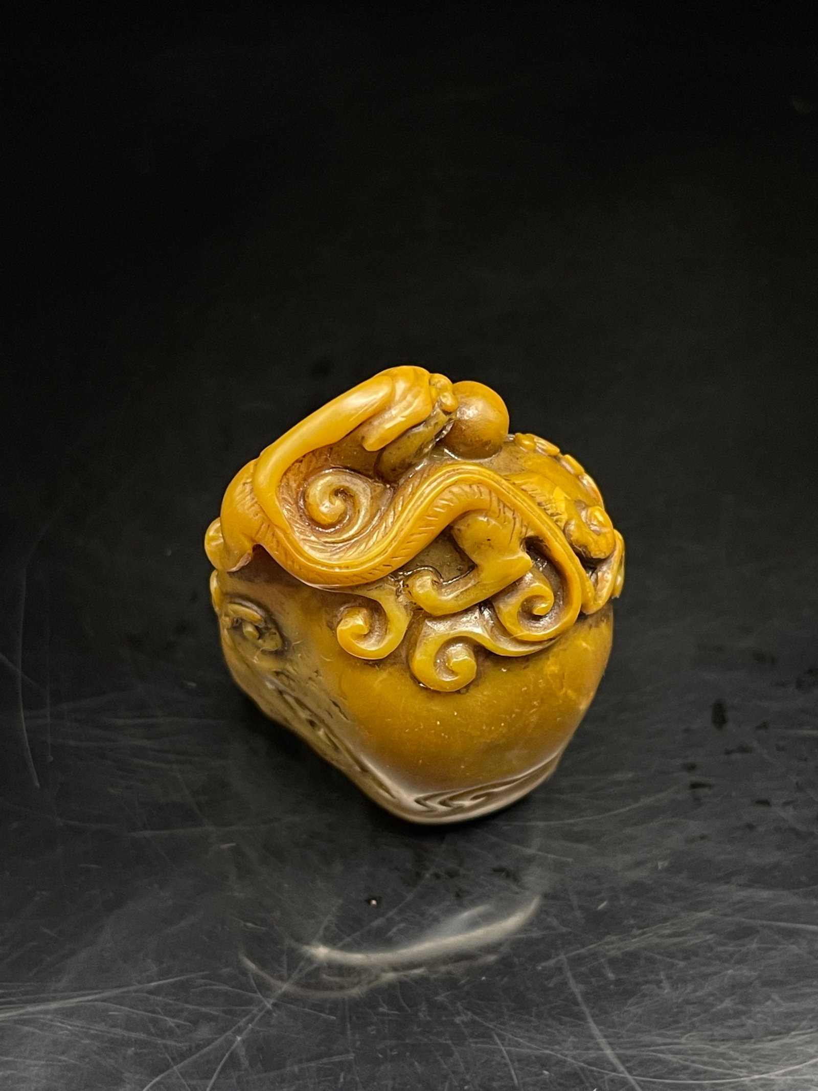 An Exquisite Shoushan Stone Chi-Tiger Pattern Seal - 7