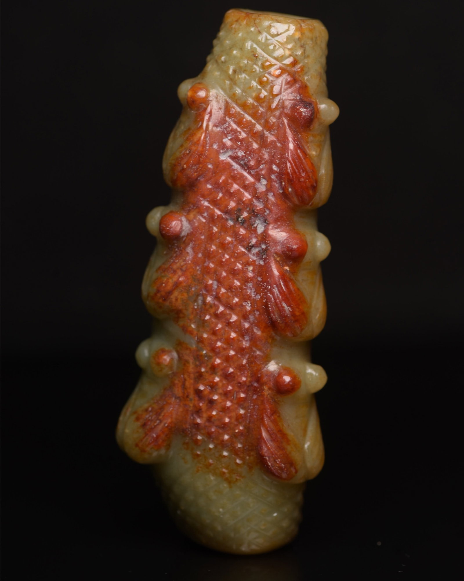 An Exquisite White Jade Cicada Pattern Pendant - 3