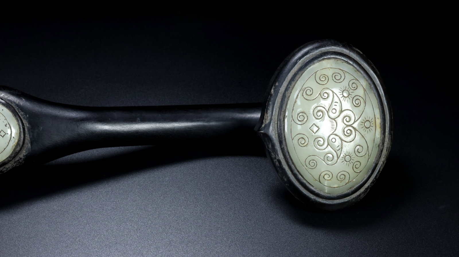 An Exquisite White Jade Ruyi - 2