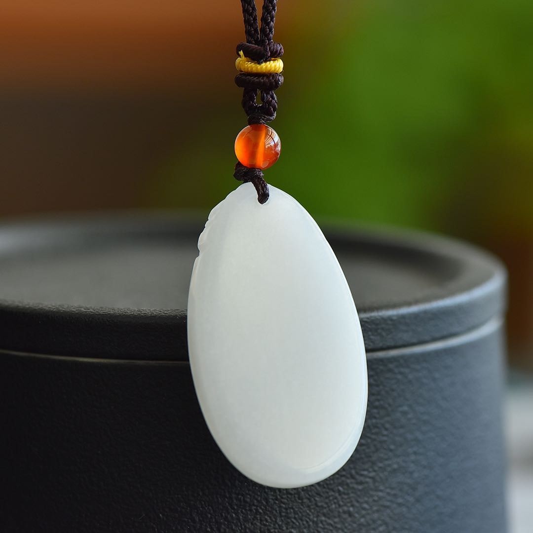 An Exquisite White Jade Mouse Pattern Pendant - 4