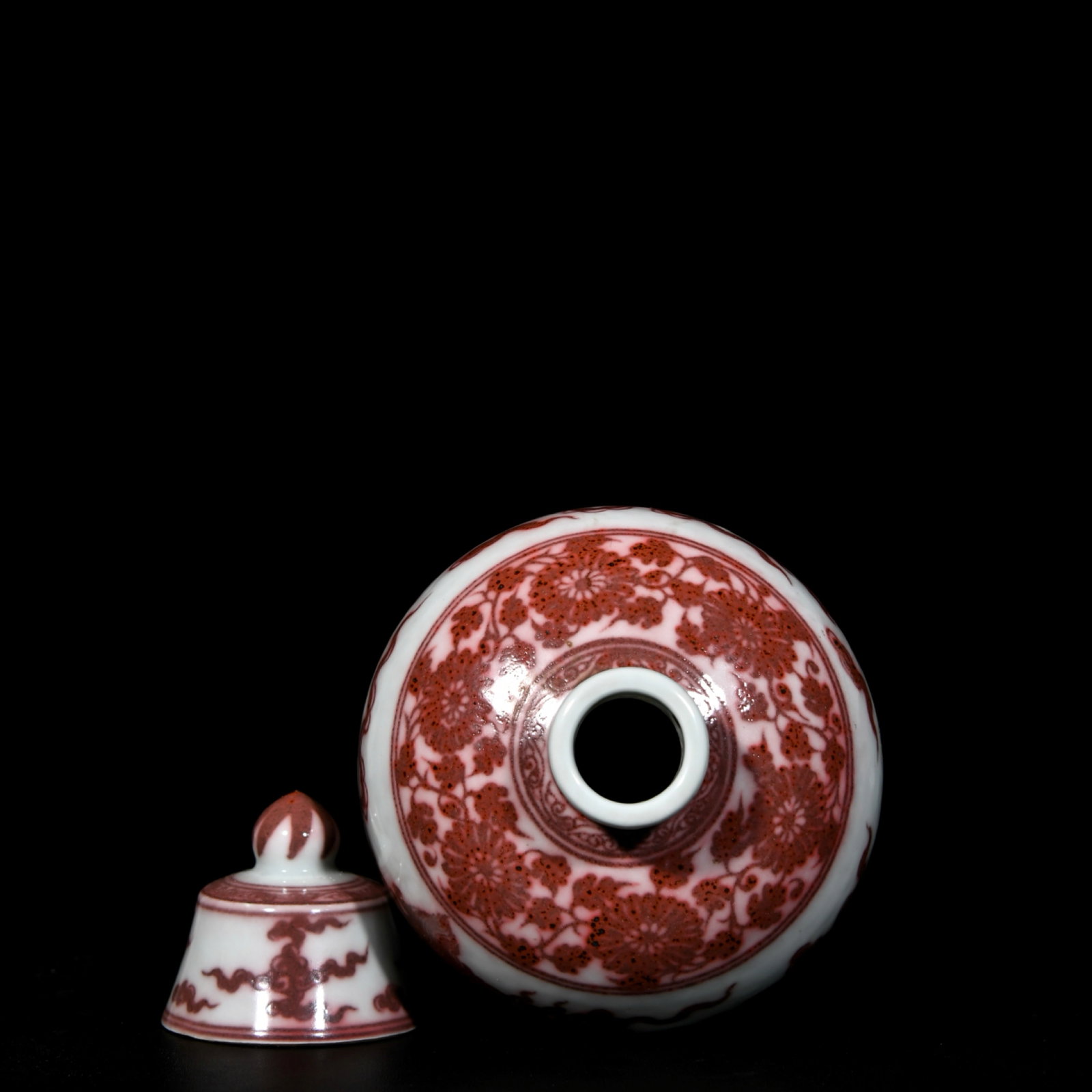 An Exquisite Underglaze-Red Dragon Pattern Bottle - 7