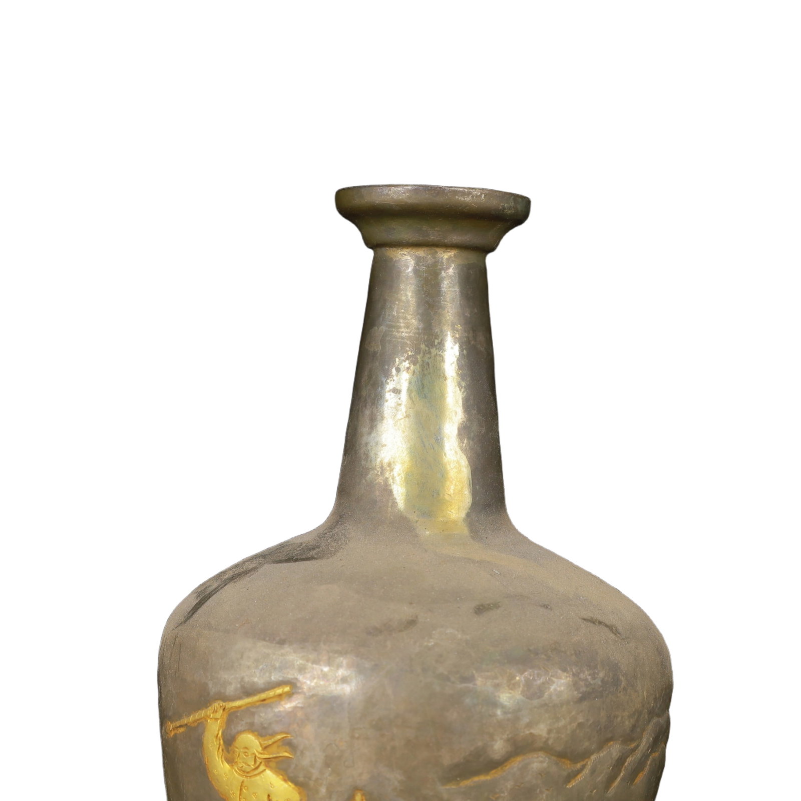 An Exquisite Gilt Silver Figure Pattern Vase - 2