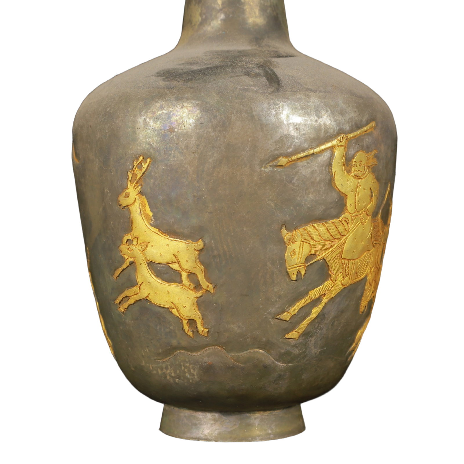An Exquisite Gilt Silver Figure Pattern Vase - 6