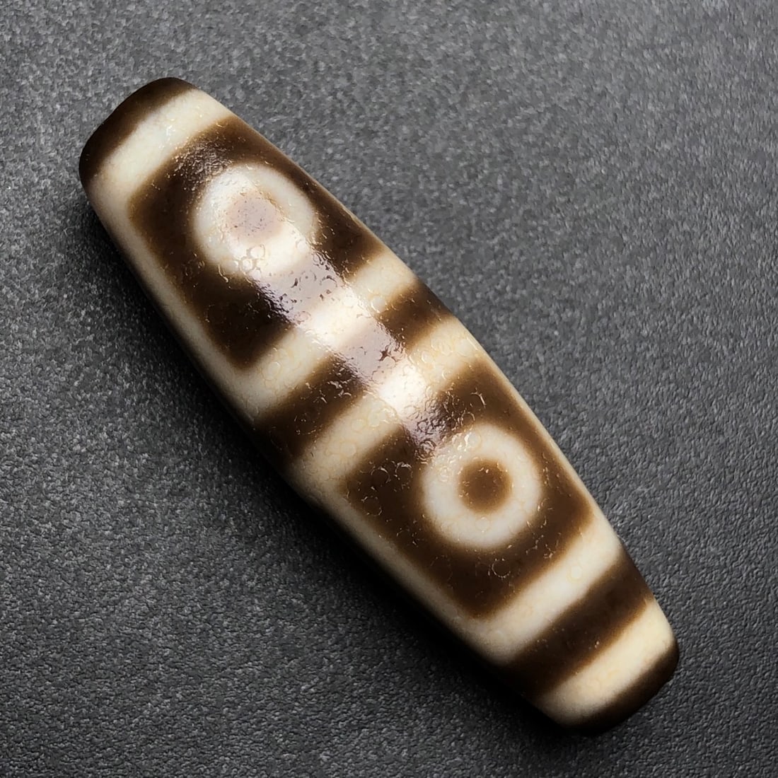 An Exquisite Dzi Bead Pendant - 6
