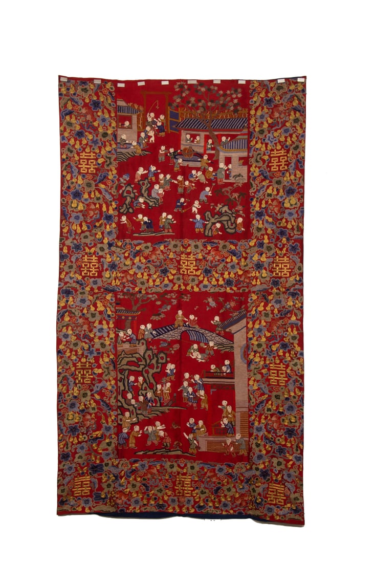 An Exquisite Embroidery Figure and Story Pattern (1 of 11)