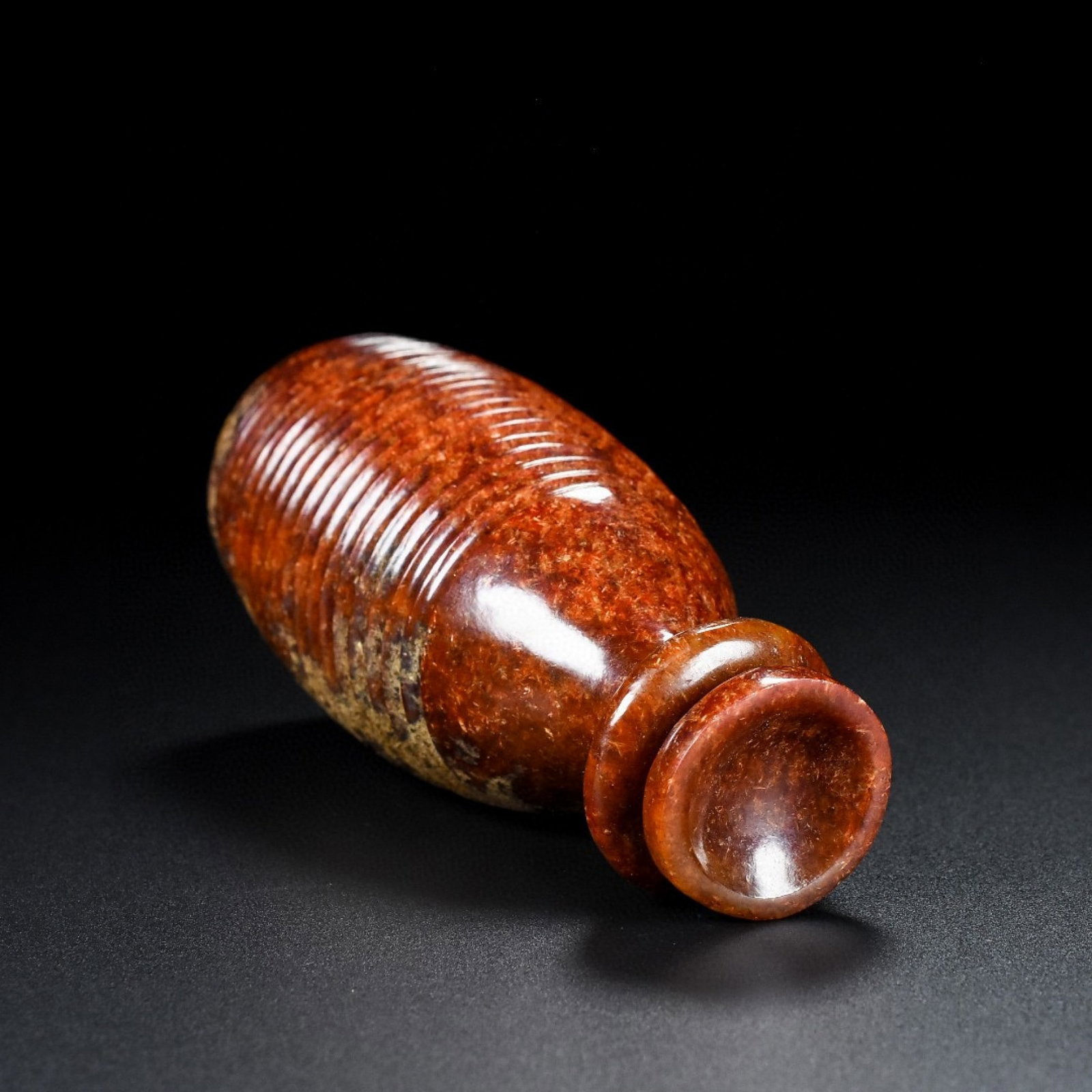 An Exquisite Archaic Jade Auspicious Cloud Pattern Censer - 9