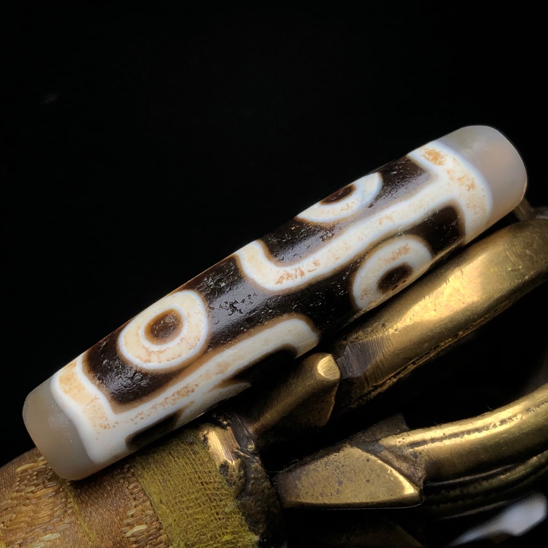 An Exquisite Dzi Bead Pendant - 4