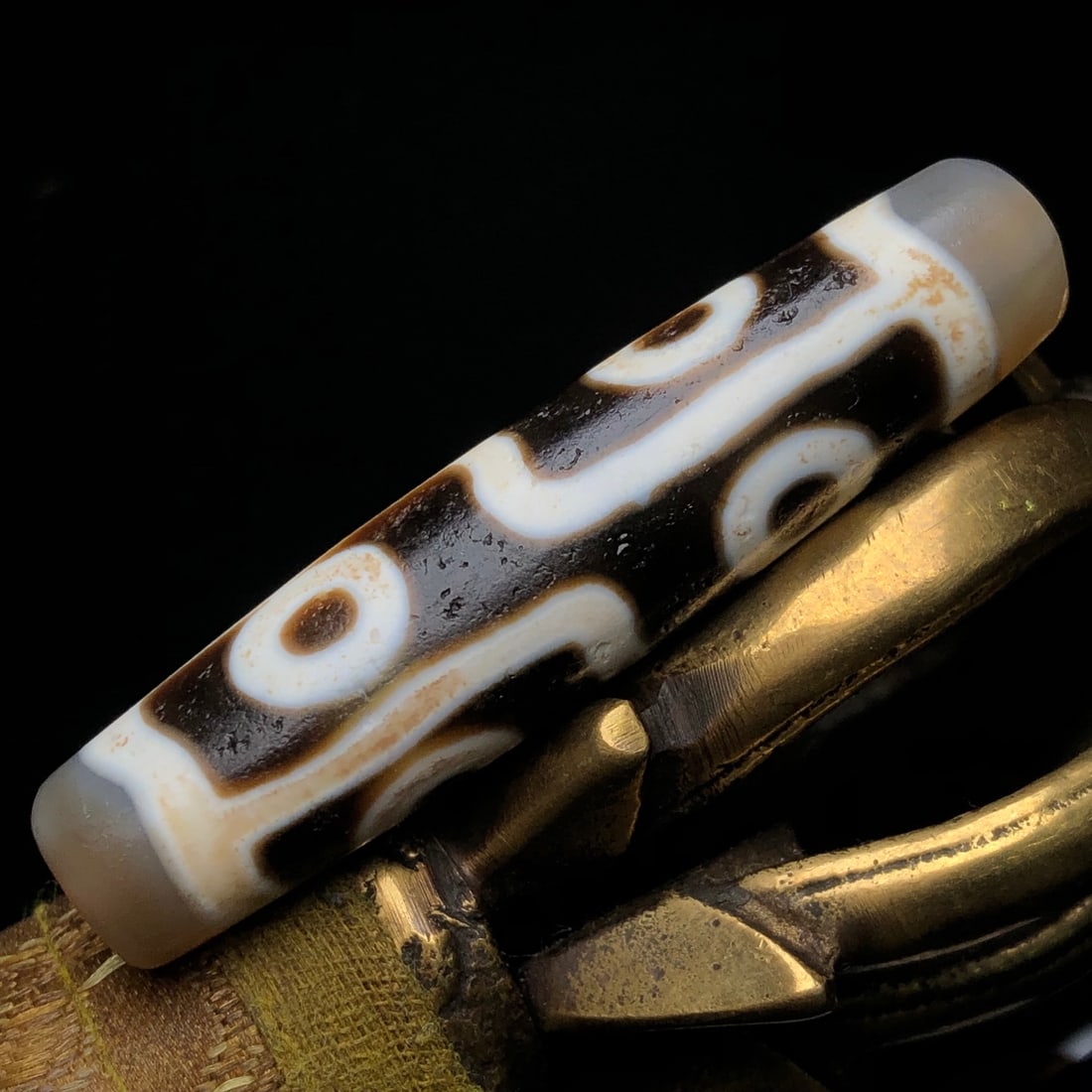 An Exquisite Dzi Bead Pendant - 5