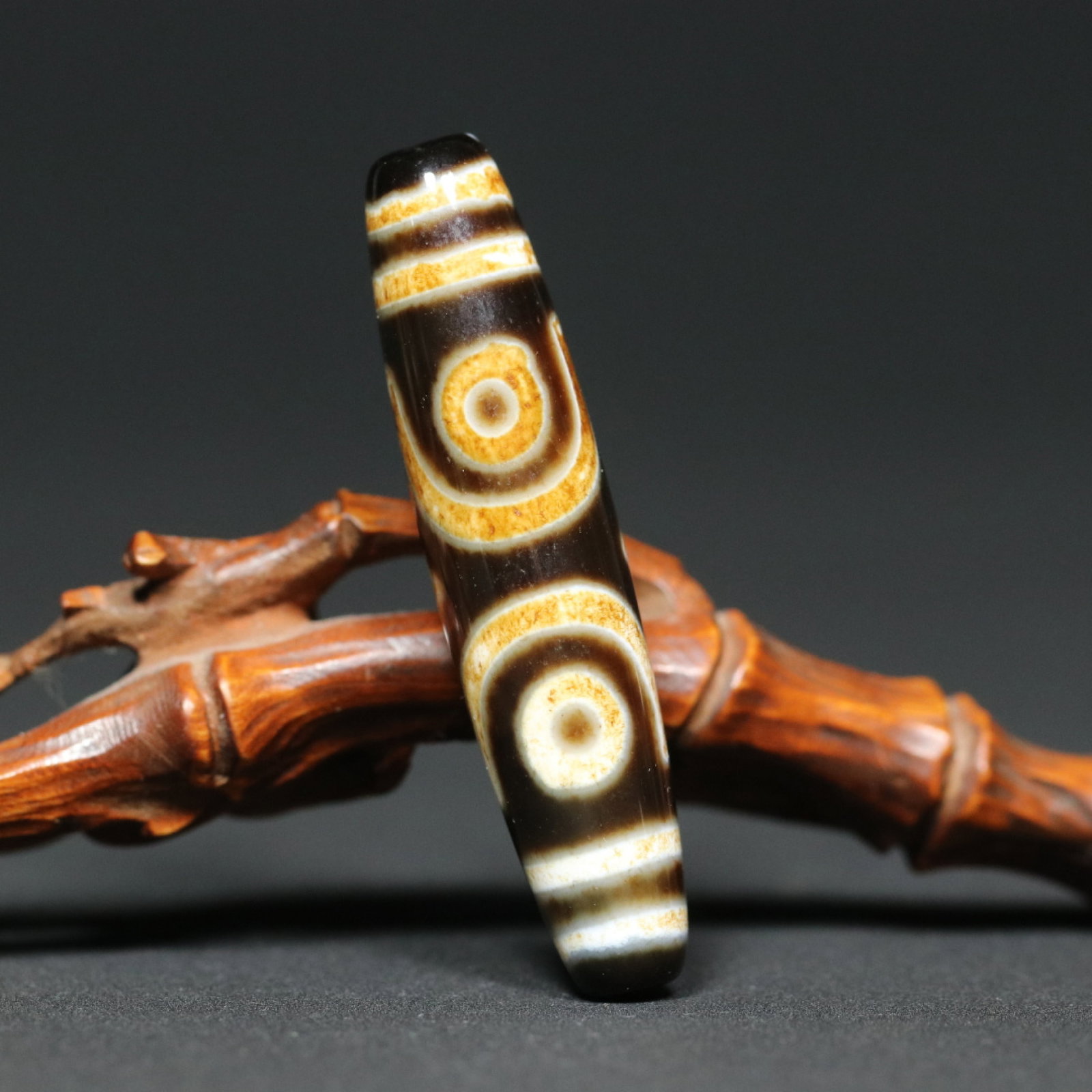 An Exquisite Dzi Bead Pendant - 3