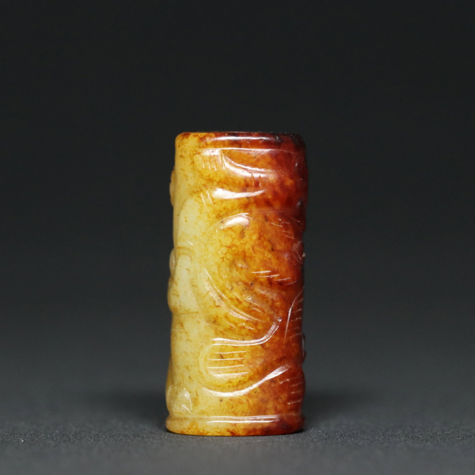 An Exquisite White Jade Dragon Pattern Pendant - 4