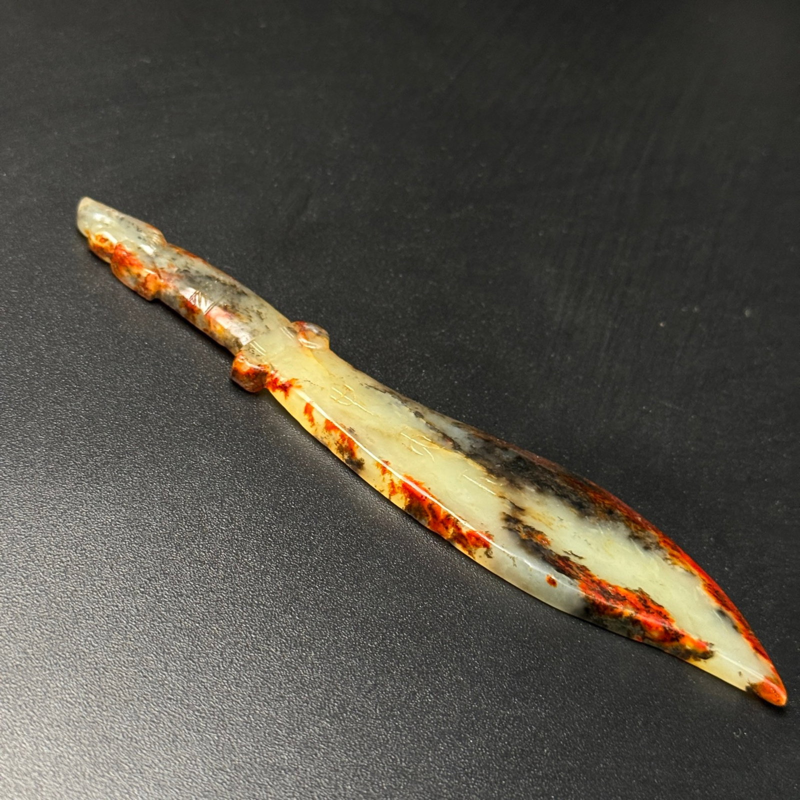 An Exquisite White Jade Sword - 4