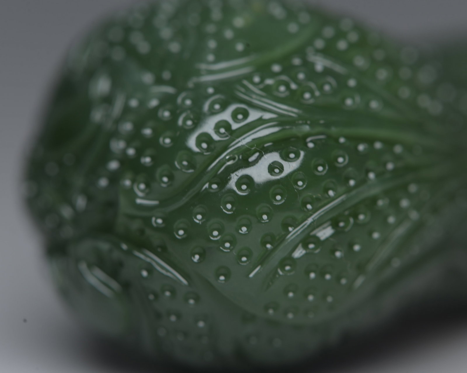 An Exquisite Jasper Cabbage Ornament - 5