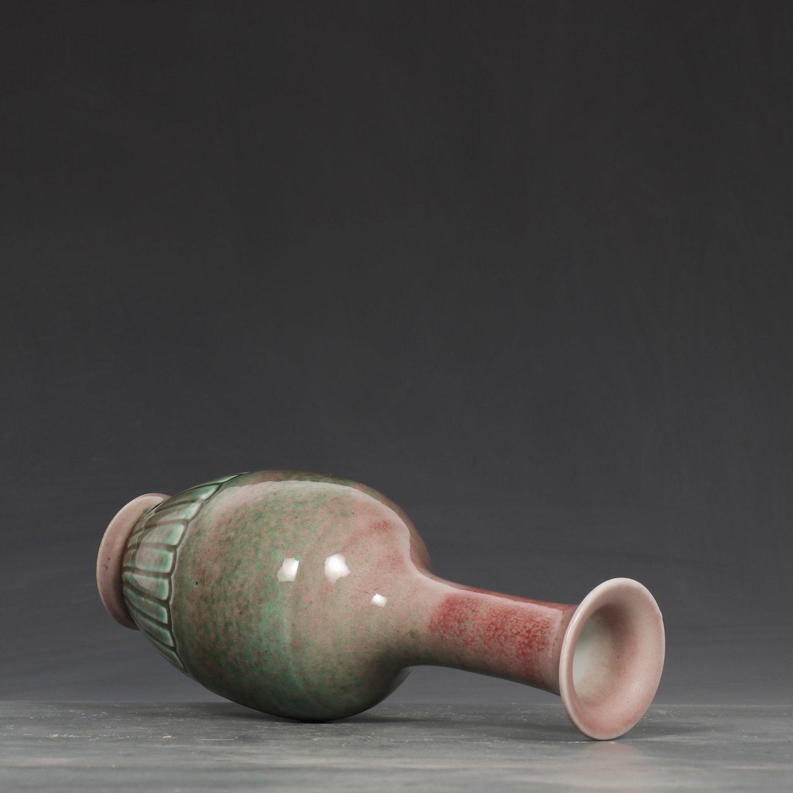 An Exquisite PeachBloom-Glazed Vase - 7