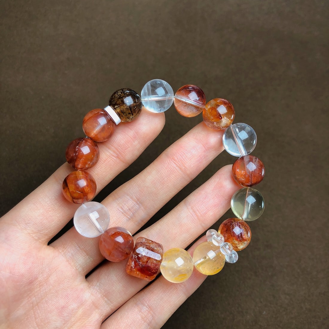 An Exquisite Crystal Bracelets: An Exquisite Crystal Bracelets,Size:11.6mm,Weight:38.2g 水晶手串