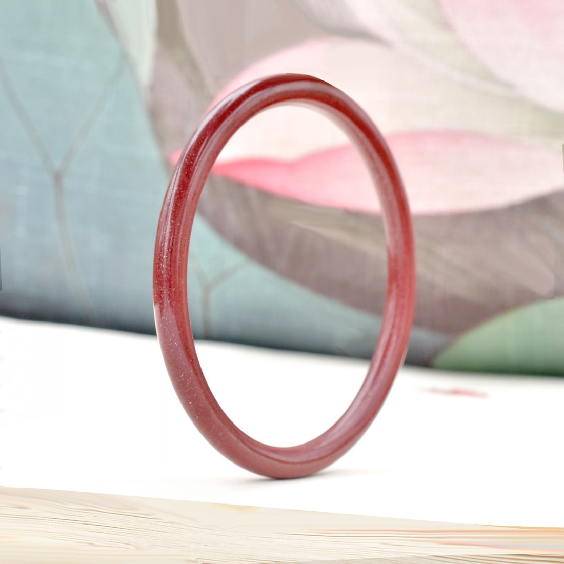 An Exquisite Cinnabar Bracelets - 5