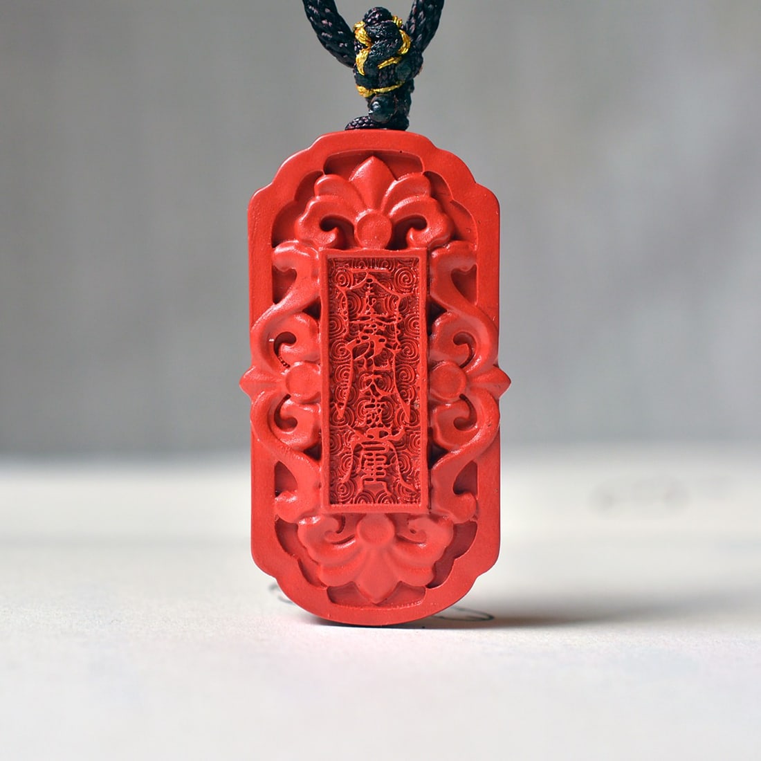 An Exquisite Cinnabar Pendant - 3