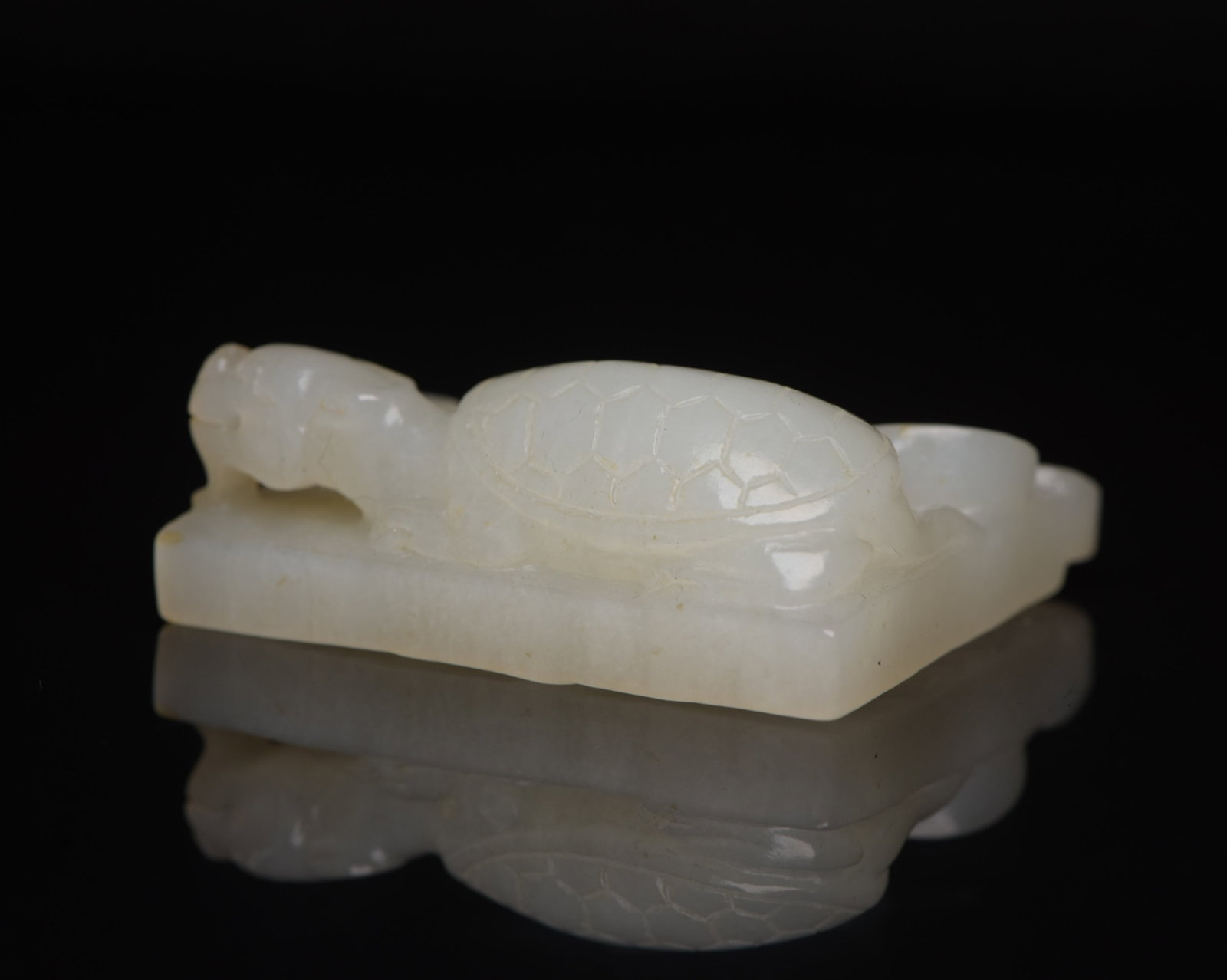 An Exquisite White Jade Phoenix Pattern Ornament - 5