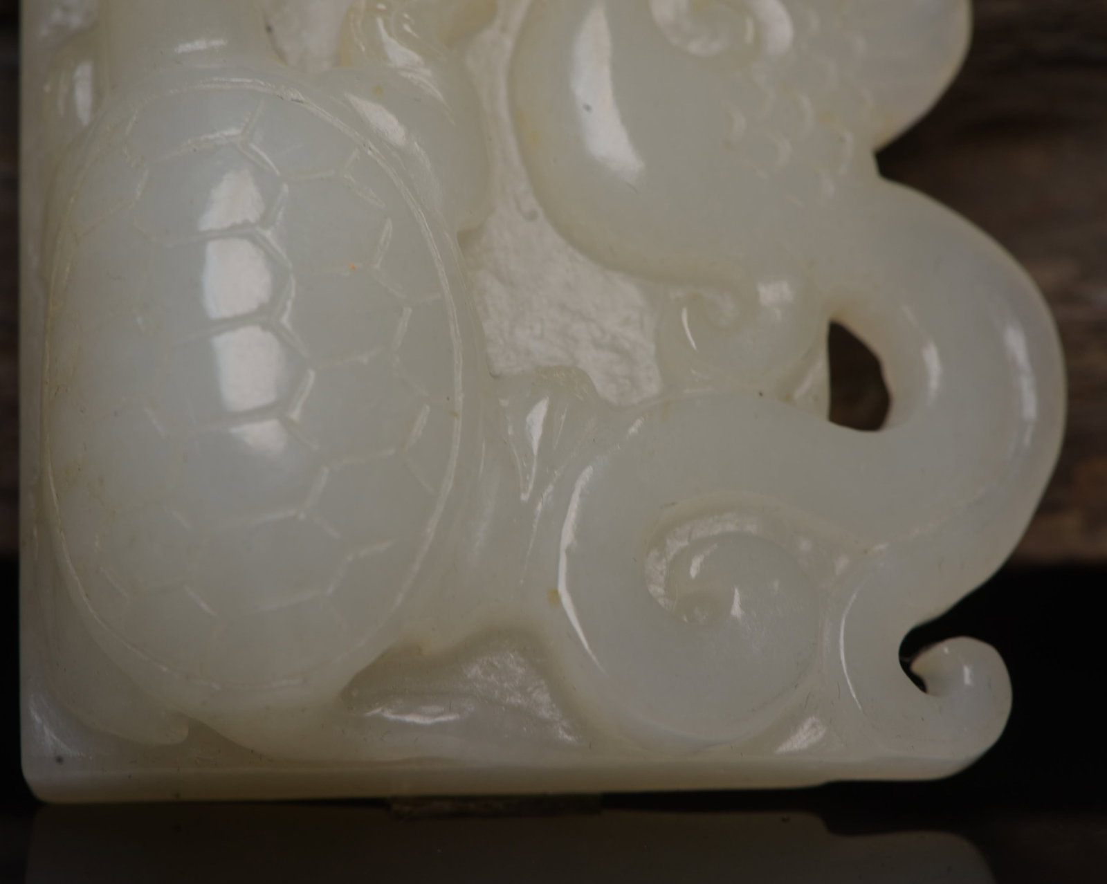 An Exquisite White Jade Phoenix Pattern Ornament - 7