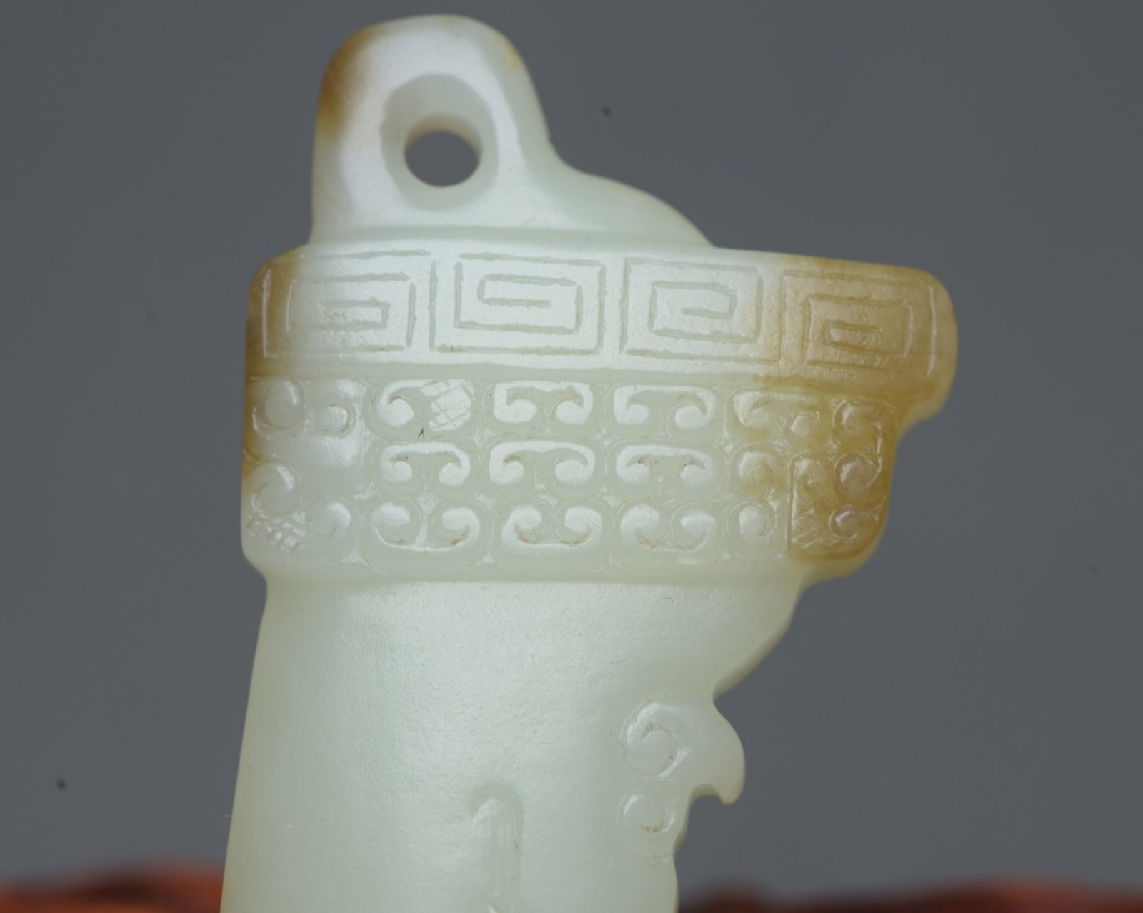 An Exquisite White Jade Sword - 8