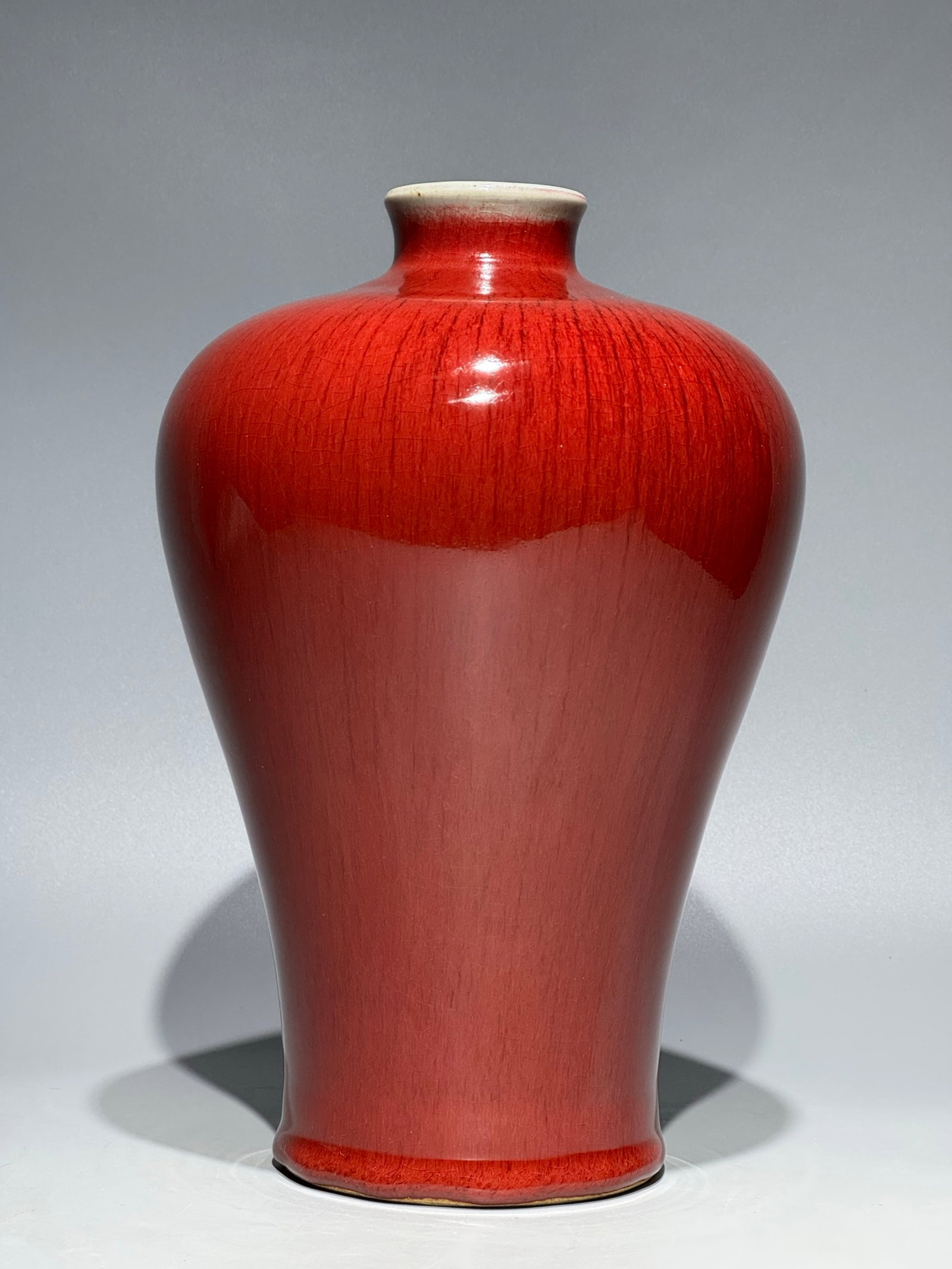 An Exquisite Red Glazed Vase - 2