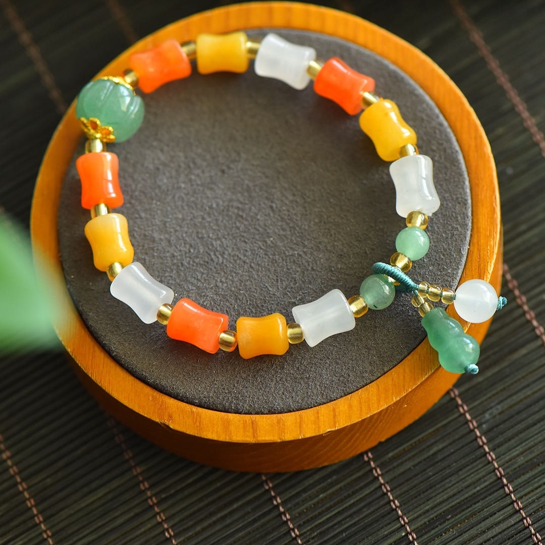 An Exquisite White Jade Bracelet - 3