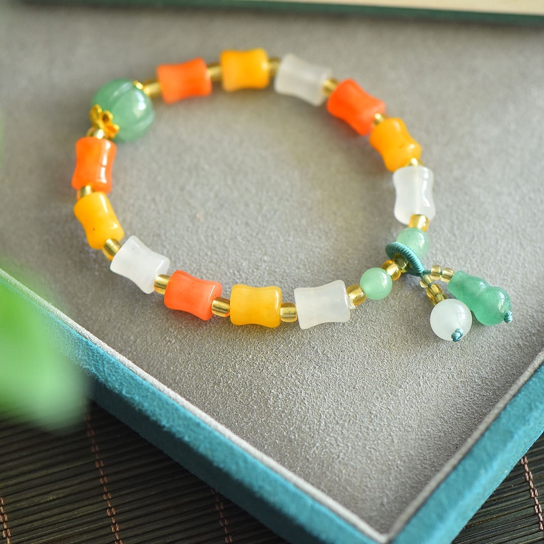 An Exquisite White Jade Bracelet - 4