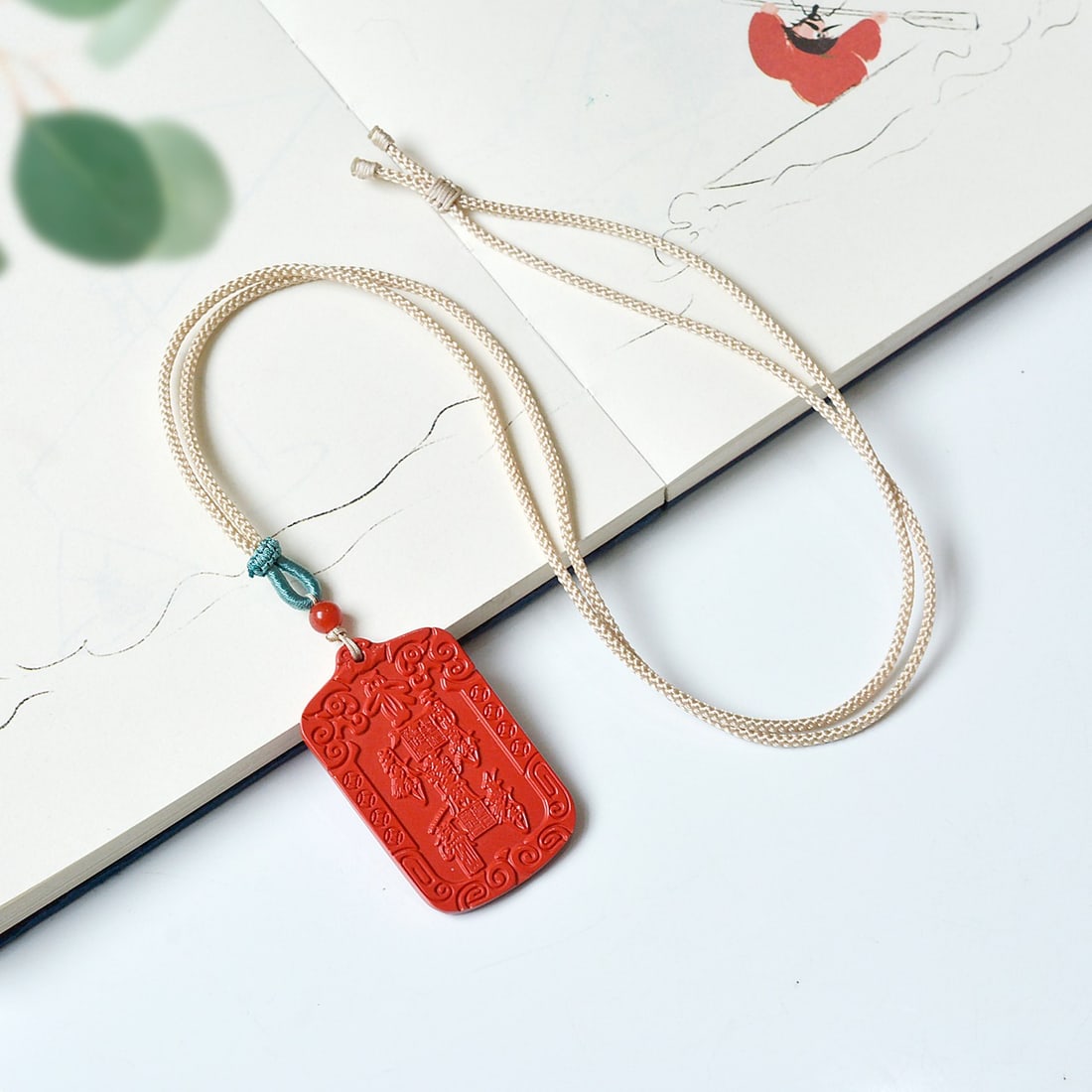 An Exquisite Cinnabar Pendant - 5